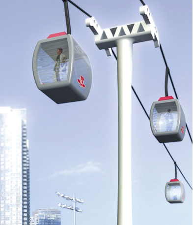 Urban Gondola Toronto Cable Car